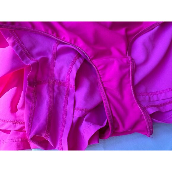 Free People Schooling You Skort in Hot Pink - Picture 5 of 11